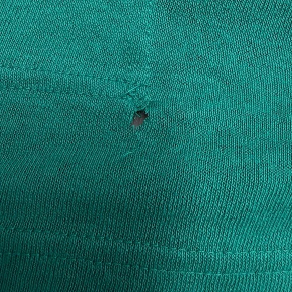 Free People Beach Essential Extreme Tee Mini Dress Golf Green NWOT - Picture 5 of 8